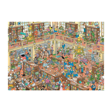 Jumbo jan van haasteren puzzel 500 bibliotheek xl stukjes