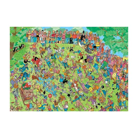 Jumbo jan van haasteren puzzel titel grijp de kaas! 1000 stukjes