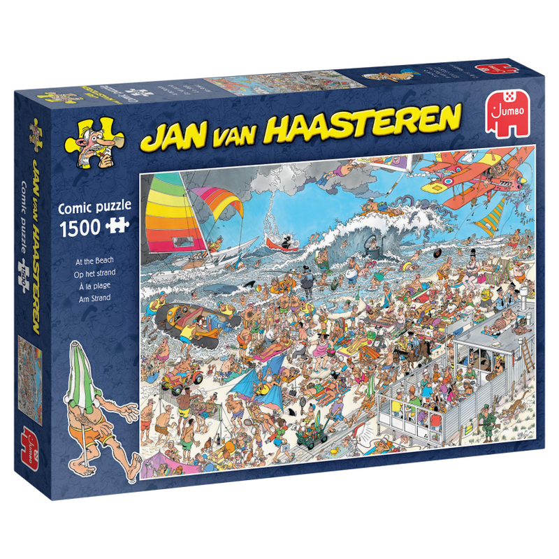 Load image into Gallery viewer, Jumbo puzzel 1500 stukjes jvh - op het strand
