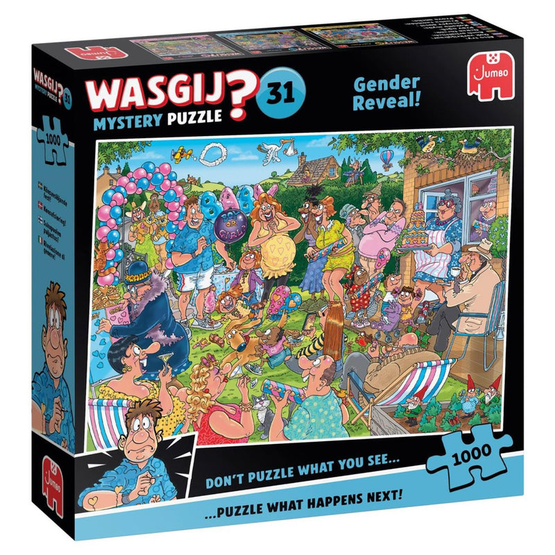 Load image into Gallery viewer, Jumbo wasgij mystery 31 - gender reveal! - 1000 stukjes
