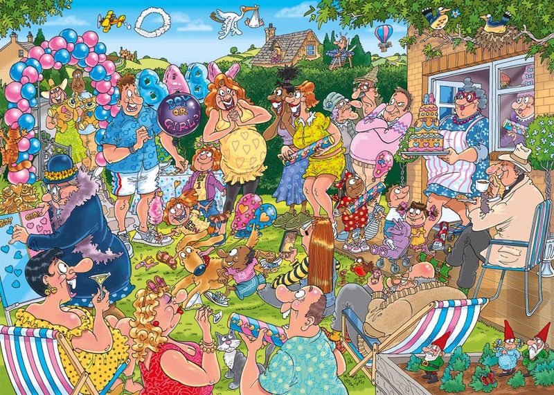 Load image into Gallery viewer, Jumbo wasgij mystery 31 - gender reveal! - 1000 stukjes
