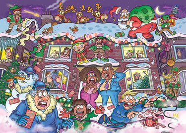 Jumbo wasgij christmas 22 - niet zo’n stille nacht! - 2x1000 stukjes