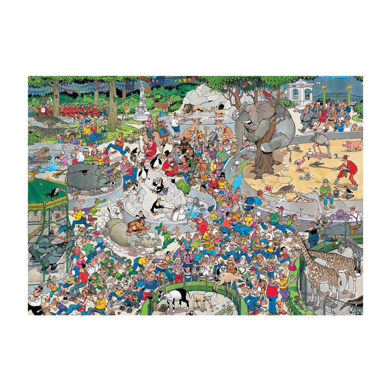 Afbeelding laden in galerijviewer, Jumbo jan van haasteren puzzel titel tbd 500 xl stukjes
