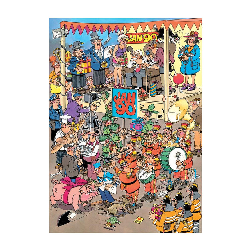 Afbeelding laden in galerijviewer, Jumbo jan van haasteren puzzel fijne 90ste 500 stukjes
