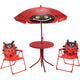 Pro garden kinder tuinset lieveheersbeestje rood zwart