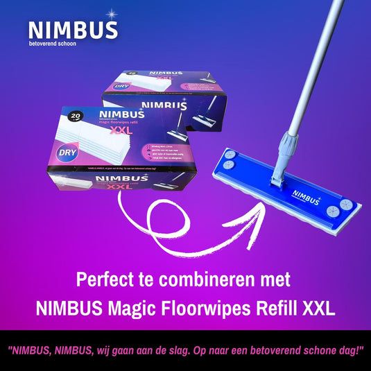 Nimbus magic floor sweeper xxl alu steel