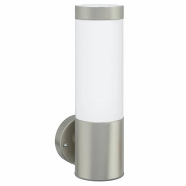 Vidaxl buiten wandlamp zilver 12 x 8,5 x 27 cm