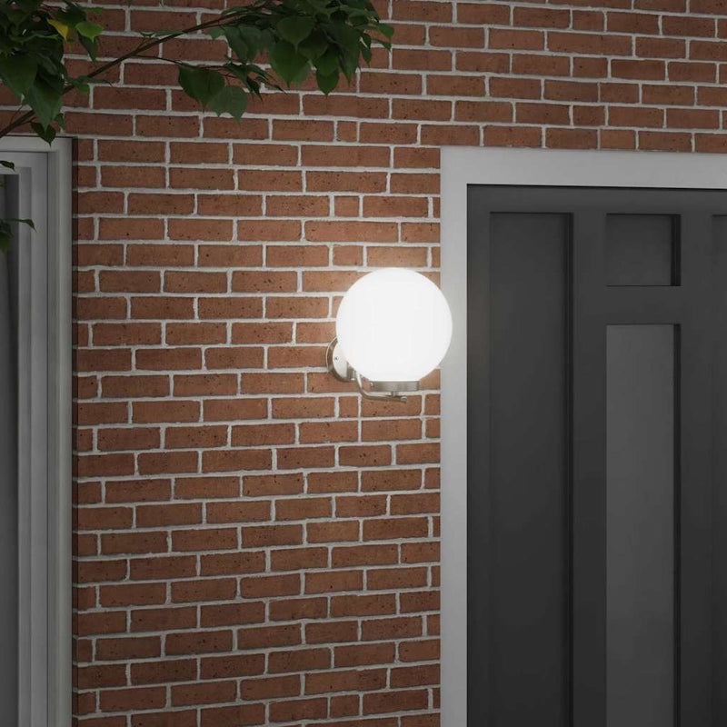 Load image into Gallery viewer, Vidaxl buiten wandlamp zilver 29 x 25 x 33 cm
