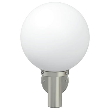 Vidaxl buiten wandlamp zilver 28 x 25 x 38 cm