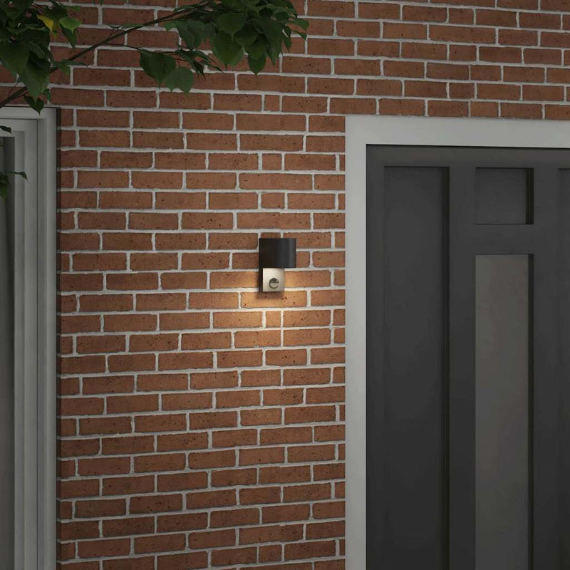 Load image into Gallery viewer, Vidaxl buiten wandlamp zwart 12 x 7 x 15 cm roestvrij staal
