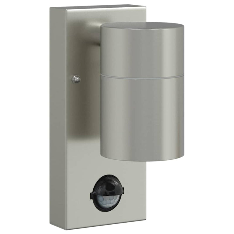 Load image into Gallery viewer, Vidaxl buiten wandlamp zilver 6,5 x 10,5 x 16 cm rvs en glas
