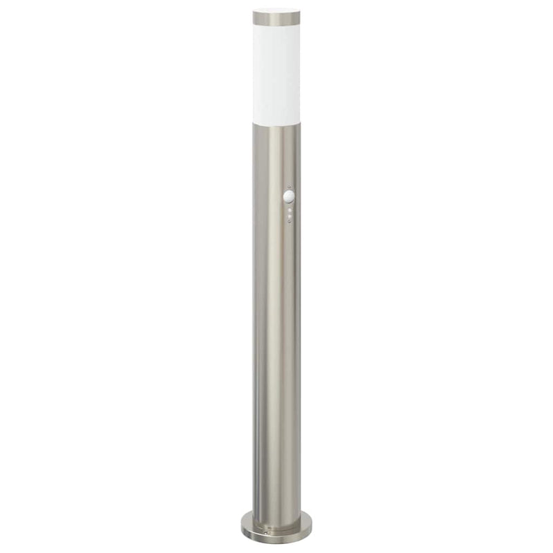 Load image into Gallery viewer, Vidaxl bolderverlichting met sensor 80 cm rvs ip44
