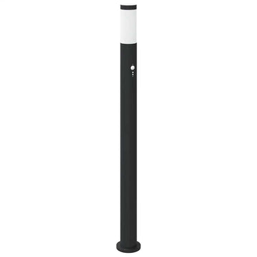 Vidaxl bolderverlichting met sensor 110 cm roestvrij staal ip44