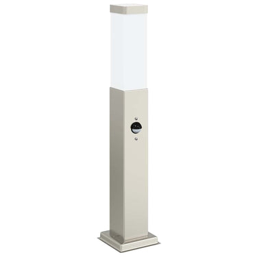 Vidaxl bolderverlichting met sensor 50 cm rvs ip44