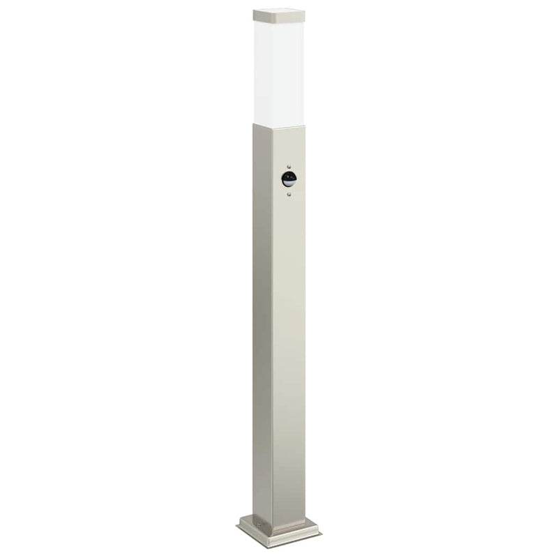 Load image into Gallery viewer, Vidaxl bolderverlichting met sensor 80 cm rvs ip44
