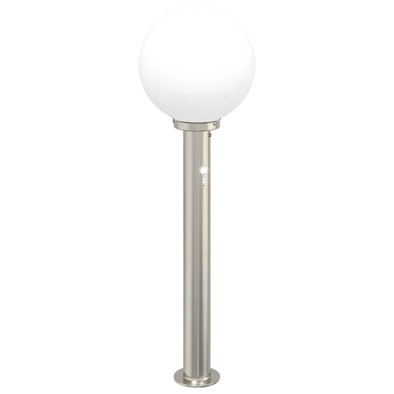Load image into Gallery viewer, Vidaxl bolderverlichting met sensor 80 cm rvs ip44
