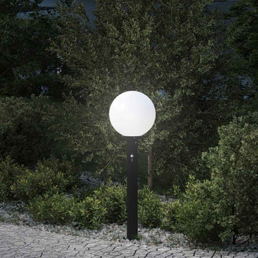 Vidaxl bolderverlichting met sensor 80 cm zwart ip44