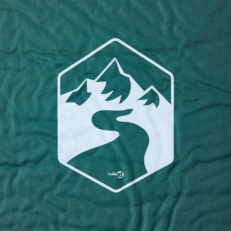 Load image into Gallery viewer, Vidaxl kampeermatras met kussen zelfopblazend 1-persoons groen
