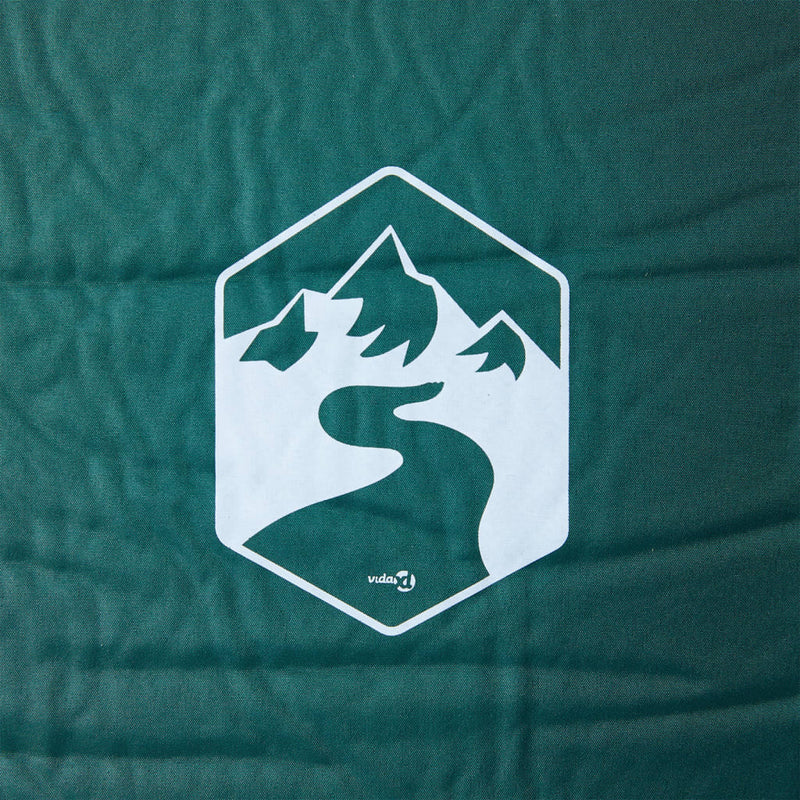 Load image into Gallery viewer, Vidaxl kampeermatras met kussen zelfopblazend 1-persoons groen
