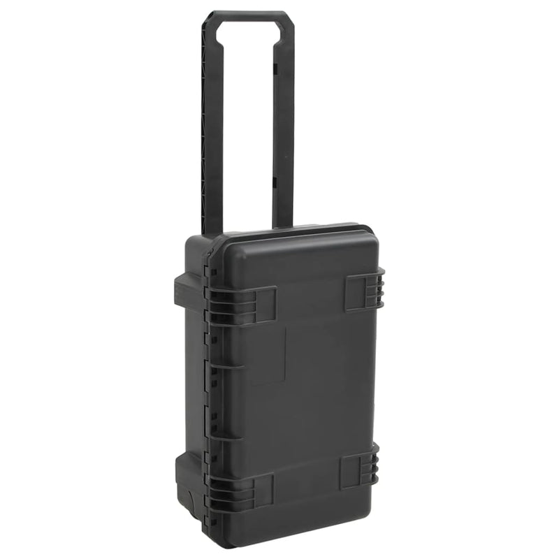 Load image into Gallery viewer, Vidaxl flightcase draagbaar 55x35x22,5 cm pp zwart

