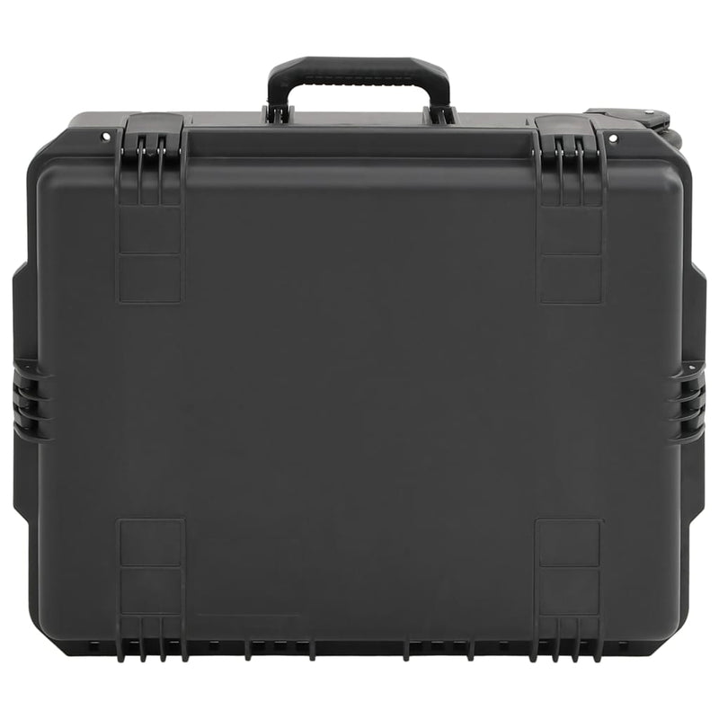 Load image into Gallery viewer, Vidaxl flightcase draagbaar 62,5x50x28,5 cm pp zwart
