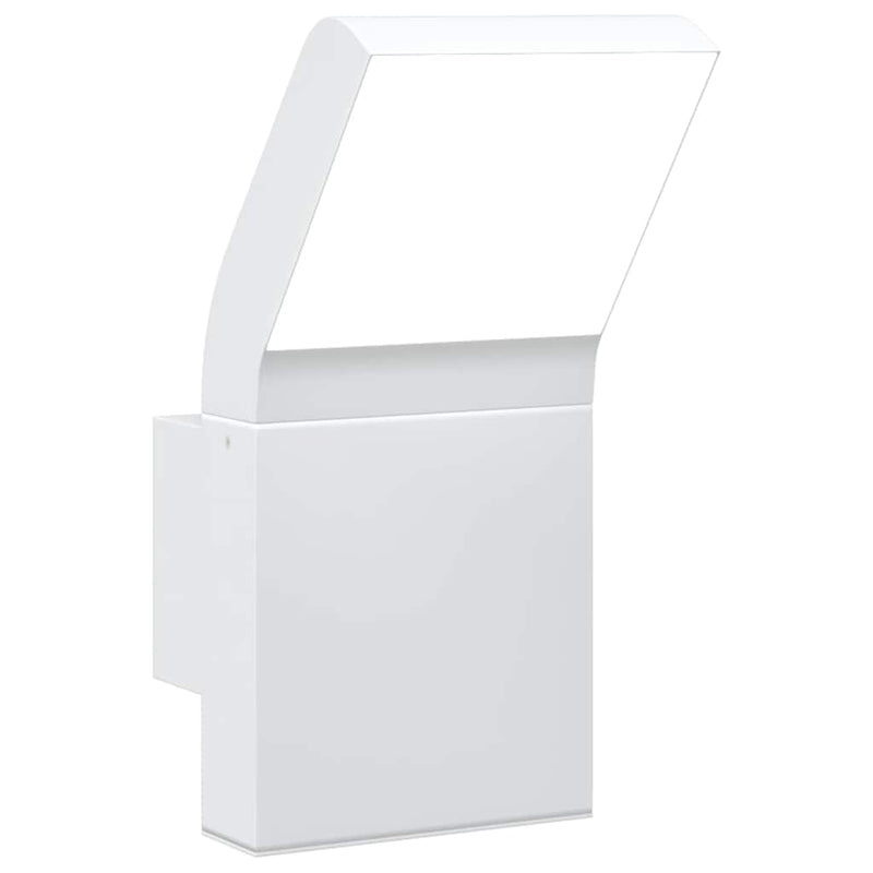 Load image into Gallery viewer, Vidaxl buitenwandlamp led gegoten aluminium wit
