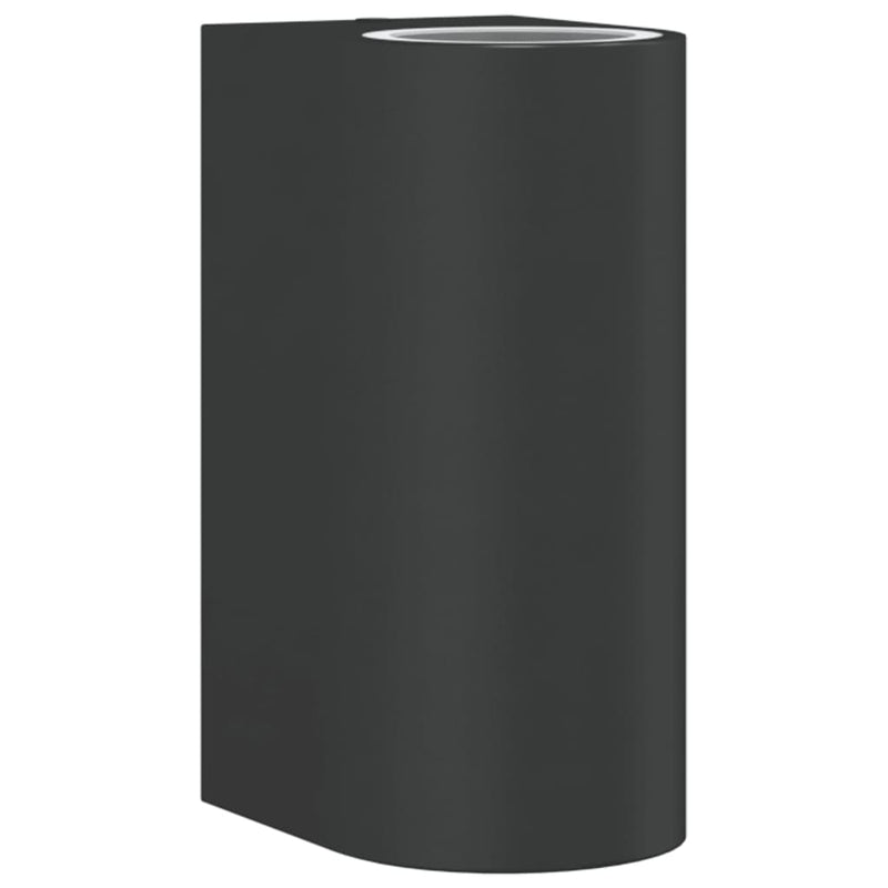 Load image into Gallery viewer, Vidaxl buitenwandlamp gegoten aluminium zwart

