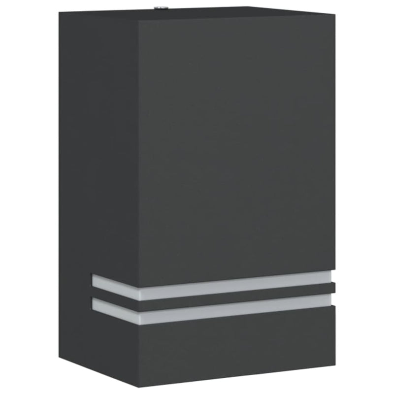 Load image into Gallery viewer, Vidaxl buitenwandlamp roestvrij staal zwart
