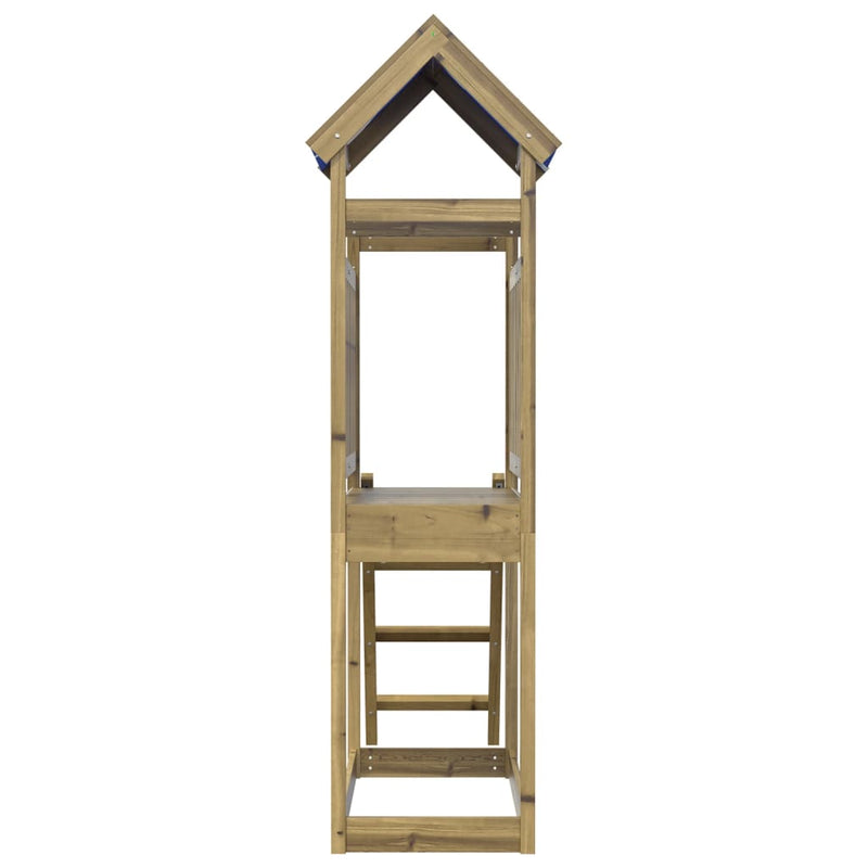 Load image into Gallery viewer, Vidaxl speeltoren ladder 110,5x52,5x215 cm geïmpregneerd grenenhout
