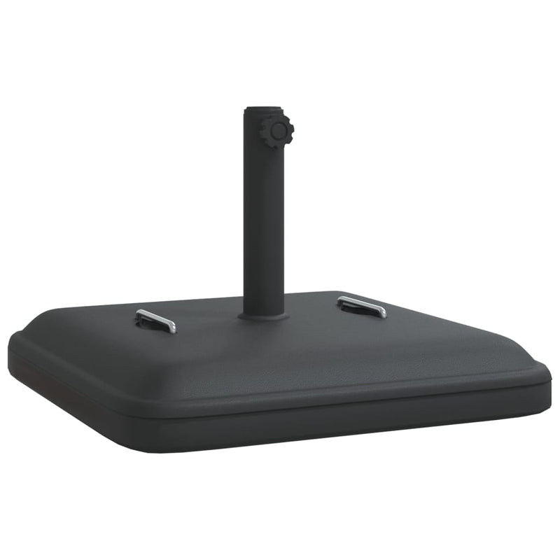 Load image into Gallery viewer, Vidaxl parasolvoet met handvatten voor stok ø38 48 mm 27 kg vierkant
