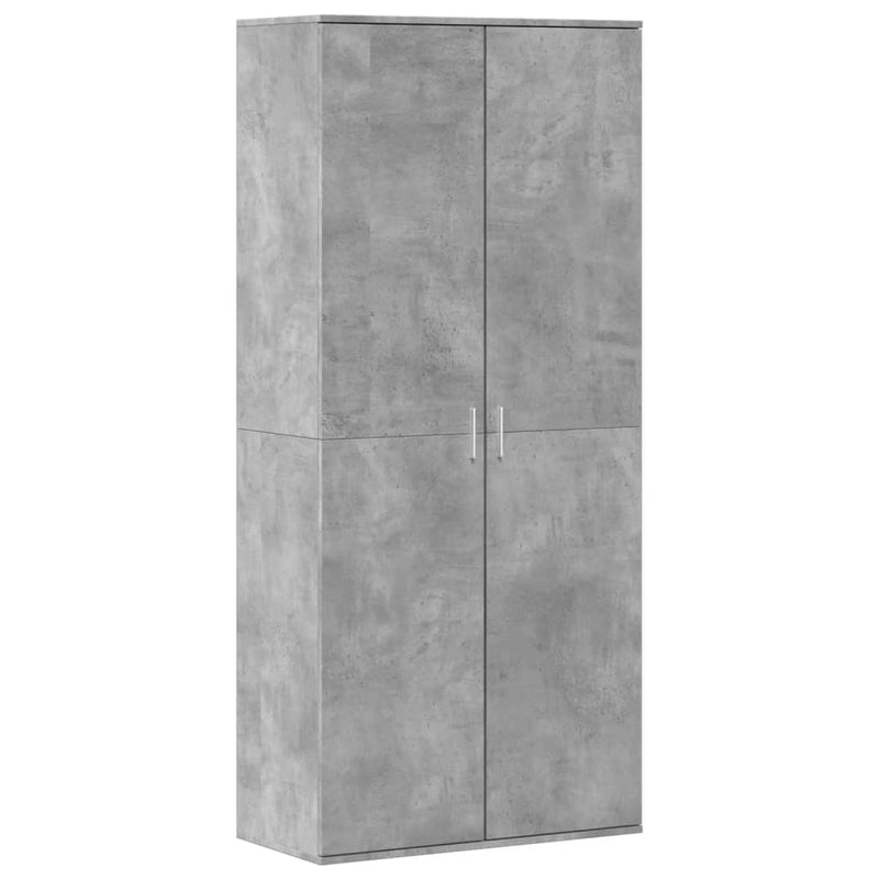 Load image into Gallery viewer, VidaXL Schoenenkast 80x39x178 cm spaanplaat betongrijs
