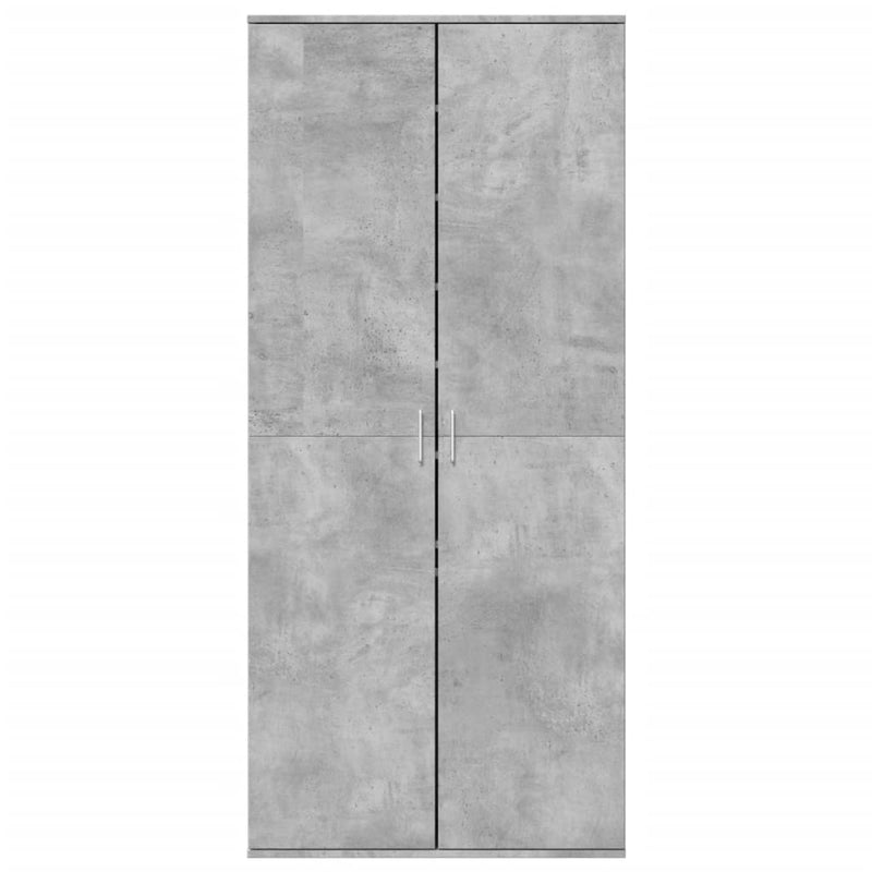Load image into Gallery viewer, VidaXL Schoenenkast 80x39x178 cm spaanplaat betongrijs
