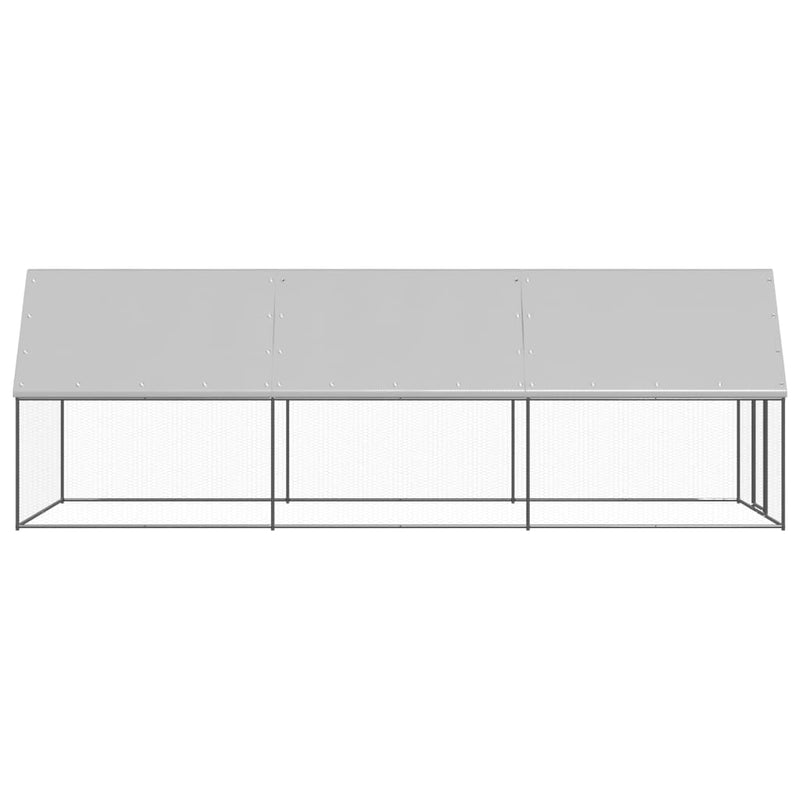 Load image into Gallery viewer, VidaXL Kippenhok 2x6x2 m gegalvaniseerd staal
