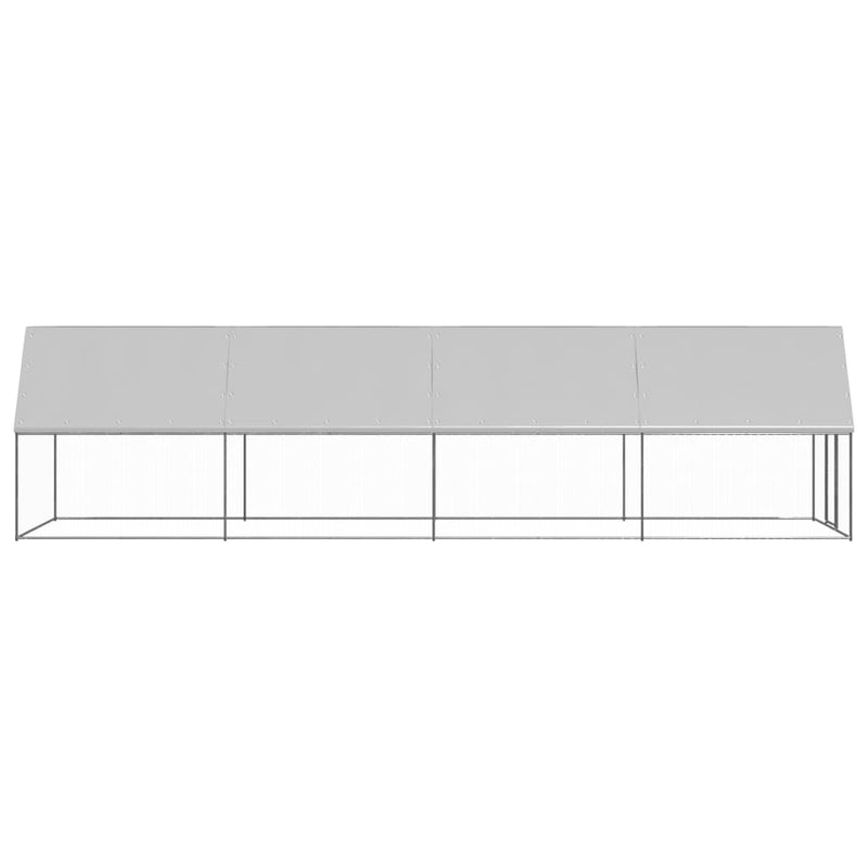 Load image into Gallery viewer, VidaXL Kippenhok 2x8x2 m gegalvaniseerd staal
