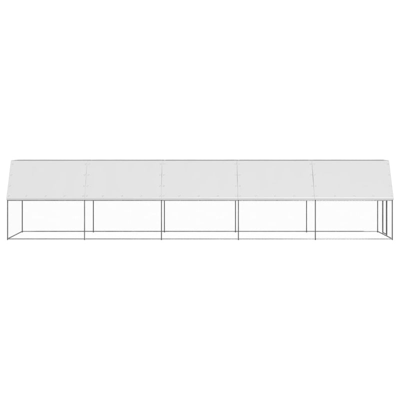 Load image into Gallery viewer, VidaXL Kippenhok 2x10x2 m gegalvaniseerd staal
