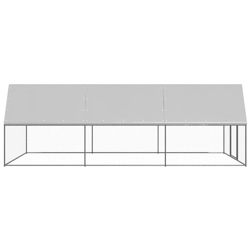 Load image into Gallery viewer, VidaXL Kippenhok 3x6x2 m gegalvaniseerd staal
