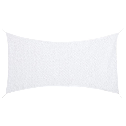 Vidaxl camouflagenet met opbergzak 292x213 cm wit