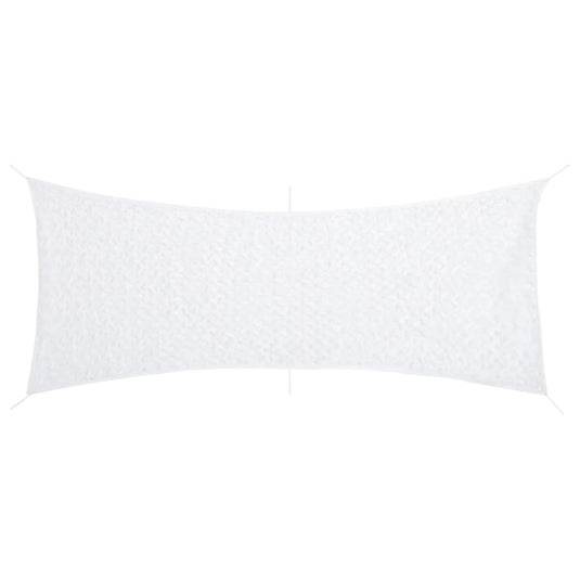 VidaXL Camouflagenet met opbergzak 409x206 cm wit