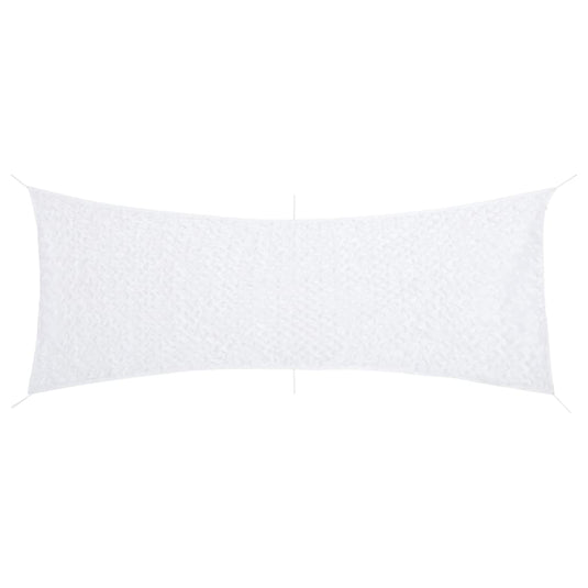 Vidaxl camouflagenet met opbergzak 525x205 cm wit