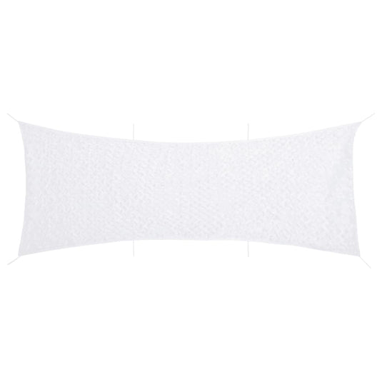 Vidaxl camouflagenet met opbergzak 623x203 cm wit