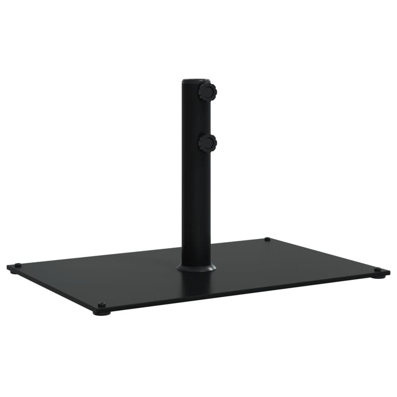 Load image into Gallery viewer, Vidaxl parasolvoet voor stokken van ø32 38 48 mm 15 kg rechthoekig
