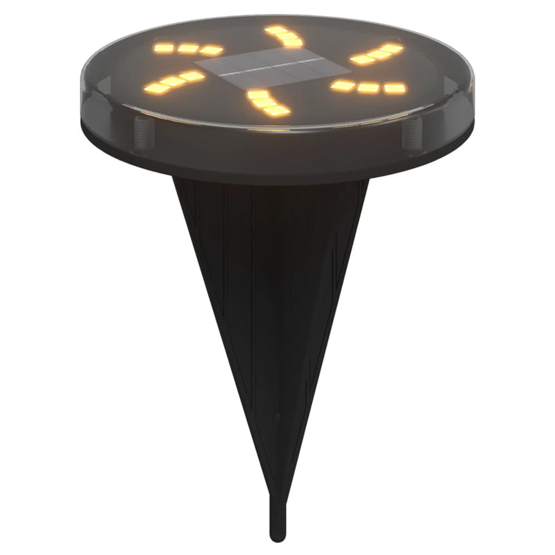Load image into Gallery viewer, Vidaxl grondlampen 12 st solar met grondpennen warmwit

