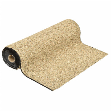 Vidaxl grindfolie 300x100 cm natuurlijk zandkleurig