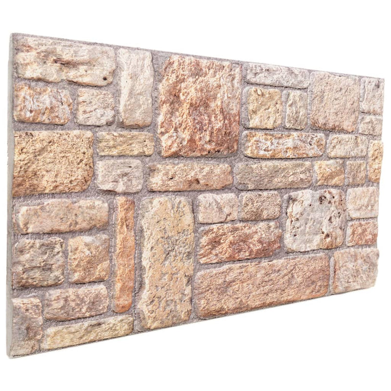 Load image into Gallery viewer, VidaXL Wandpanelen 10 st 3D 100x50 cm EPS bruin

