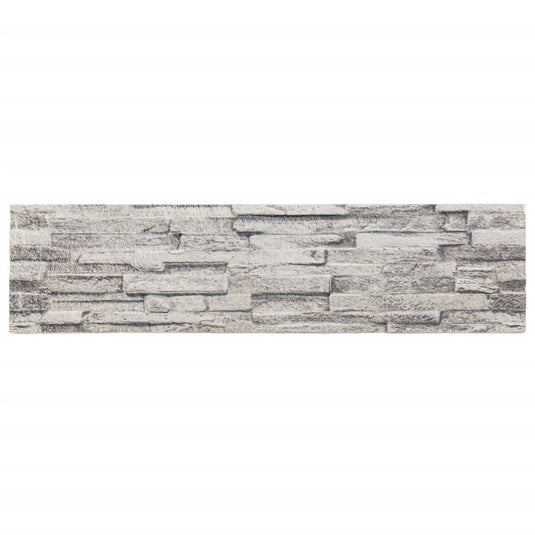 Vidaxl wandpanelen 14 st 3d 100x25 cm eps lichtgrijs