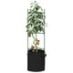 Vidaxl tomatenkooien met plantenzak 6 st 116 cm staal en polypropeen