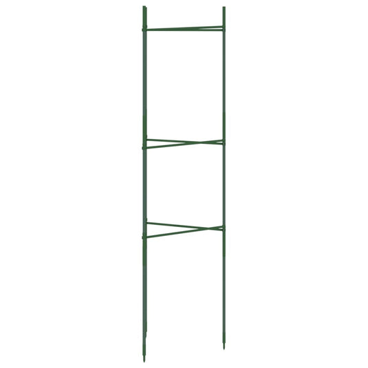 Vidaxl tomatenkooien 8 st 116 cm staal en polypropeen