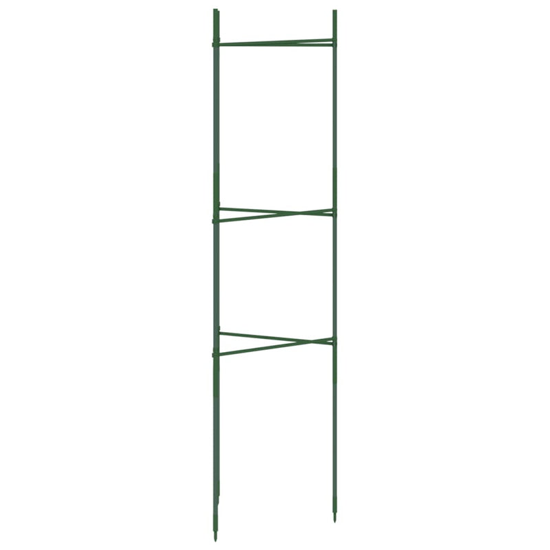 Load image into Gallery viewer, Vidaxl tomatenkooien 8 st 116 cm staal en polypropeen
