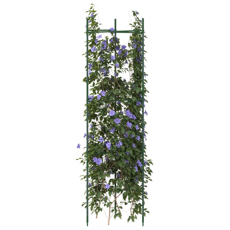Load image into Gallery viewer, Vidaxl tomatenkooien 8 st 116 cm staal en polypropeen
