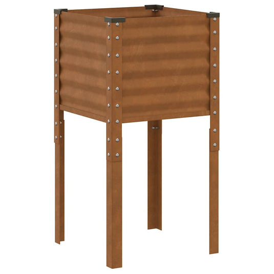 Vidaxl plantenbak 45x45x88 cm weerbestendig staal